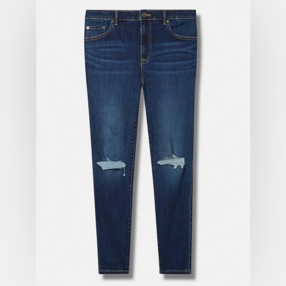 Torrid MidFit Super Skinny High-Rise Jeans - Picture 7 of 14